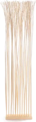 Produktbild von RAUMTEILER "SLIM" | Weide, 170x40cm | Paravent Zweige, Stellwand | Farbe: geblichen