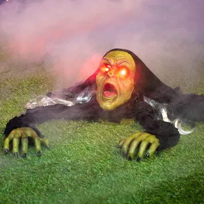 Produktbild von Joyin Halloween-Dekoration Bodendurchbrecher-Zombie mit Geräusch und blinkenden Augen als Hofdekorationen