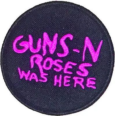 Produktbild von Guns N' Roses Was Here Aufnäher zum Aufnähen