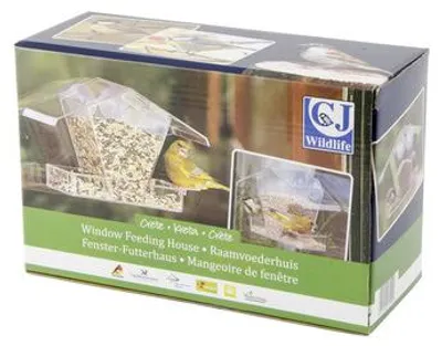 Productafbeelding van Wildbird Raamvoederhuis Kreta 24x9x15cm
