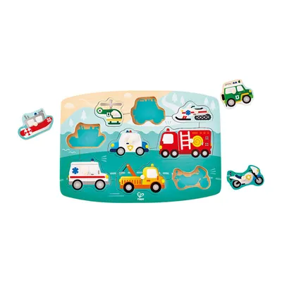 Immagine prodotto di Puzzle veicoli di emergenza / 10 pezzi