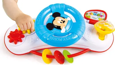 Produktbild von Clementoni Steering wheel of Baby Mickey, 1 Jahr(e), Mit Ton, Sprachfunktion, Batterien erforderlich, AAA, Kunststoff