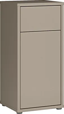 Produktbild von Bad-Unterschrank 1-türig ca. 40x84x35 cm Taupe