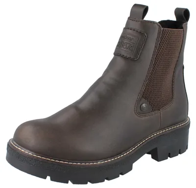 Produktbild von RIEKER Divano Damen Stiefelette braun Kunstleder - Größe: 39