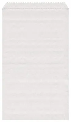 Produktbild von 4000x Papierflachbeutel weiß 8 x 11 cm