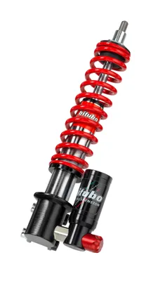 Immagine prodotto di Ammortizzatore anteriore regolabile BITUBO con molla rossa