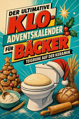 Produktbild von Der ultimative Klo-Adventskalender für Bäcker