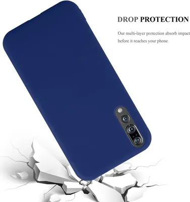 Obrázok produktu pre Cadorabo puzdro pre Huawei P20 PRO / P20 PLUS ochranné puzdro v modrej farbe puzdro na mobilný telefón TPU silikónový kryt