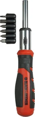 Immagine prodotto di S.di. Set multi bit con cricchetto +6 bit bdht0-62129 black+decker