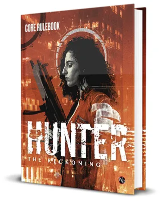 Zdjęcie produktu dla Hunter: The Reckoning 5. edycja Podstawowe zasady gry fabularnej – RPG – Renegade Game Studios – wydanie ENG