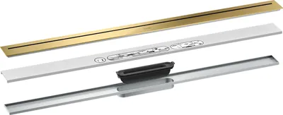 Produktbild von hansgrohe AXOR Drain Fertigset Durschrinne, 1000mm, 42523950