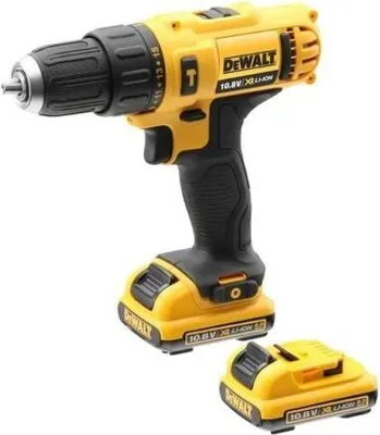 Produktbild von DEWALT-Schlagbohrmaschine - DCD716D2 - 10,8 V (2x2 Ah) Li-Ion - 10 mm - Gelb