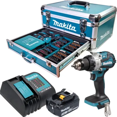 Zdjęcie produktu dla Makita DHP 489 Z akumulatorowa wiertarko-wkrętarka udarowa 18 V 73 Nm bezszczotkowa solo - bez akumulatora, bez ładowarki