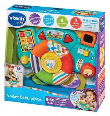 Image de Vtech Volant baby pilote - Volant d activites