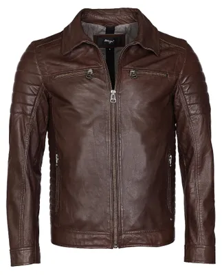Produktbild von Maze Lederjacke Herren brown XL