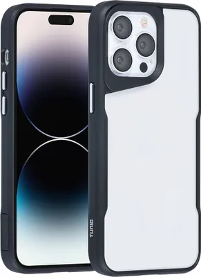 Immagine prodotto di Custodia posteriore TUNIQ per iPhone 14 Pro Max - Silicone - Nero