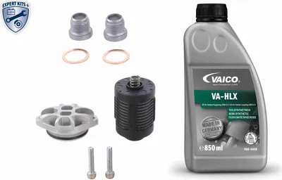 Produktbild von VAICO Teilesatz Ölwechsel-Lamellenkupplung (Allradantrieb) V48-0522 Hinten für LAND ROVER Range Rover Evoque (L538) 0,85L Flasche 0,0977kg