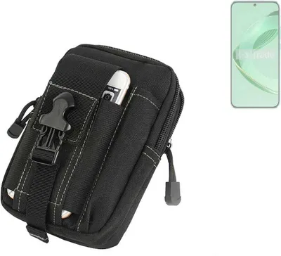 Produktbild von K-S-Trade Gürtel Tasche kompatibel mit Huawei nova 11 Gürteltasche Holster Schutz Hülle Handy Hülle Smartphone outdoor Handy-Hülle schwarz
