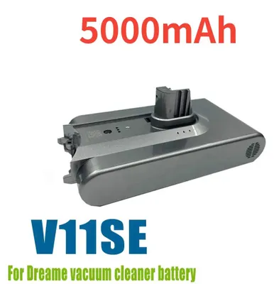 Image de Batterie de remplacement pour aspirateur à main - V11SE - Batterie lithium-ion - 5000 mAh - 25,2 V - 18650 - e CE