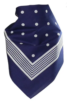 Produktbild von Bandana 100% Baumwolle 54x54 cm – Halstuch, Kopftuch, hitze- und schweißresistent