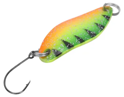Productafbeelding van Forellevis, kunstaas voor het vissen op forel, 3,5 g / 3,4 cm (Oranje-groen, model "Panther")