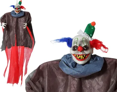 Produktbild von Hänge-Clown Halloween (175 x 148 x 18 cm) Bunt 175 x 148 x 18 cm