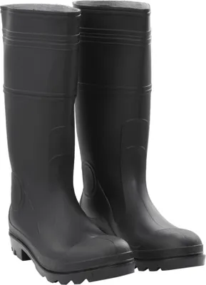 Image de Bottes de pluie noir taille 44 PVC