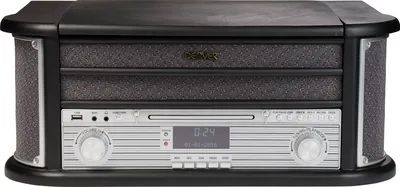 Produktbild von Denver MRD-51 Retro Radio mit DAB, CD Player und Plattenspieler