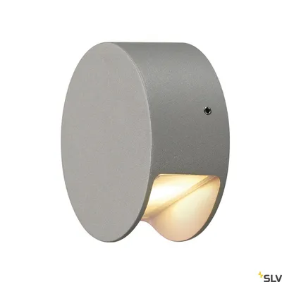 Immagine prodotto di SLV Pema 231012 LED wall light Built-in LED 4 W LED (monochrome) Silver-grey