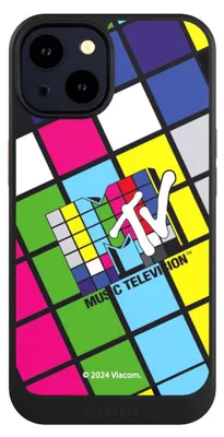 Produktbild von NIVOCASE Hülle für Apple iPhone 14  Handyhülle NIVOcore Case Schwarz Fanartikel Offizielles Lizenzprodukt MTV Music Televison