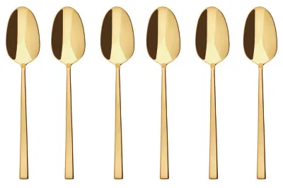 Obrázek produktu pro Sambonet Set6Lžička na kávu/čaj Nerezová ocel/PVD Gold 52762GA6