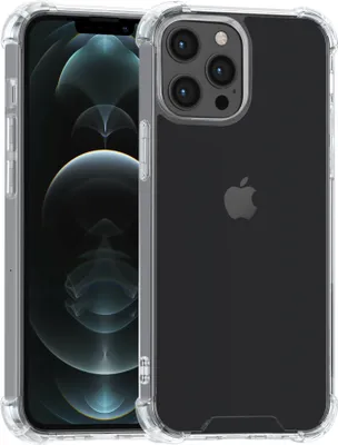 Obrázek produktu pro Zadní kryt z TPU pro iPhone 13 Pro – průhledný – nárazuvzdorný