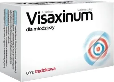 Produktbild von Visaxinum für Jugendliche zur Akne-Reinigung Aflofarm 30 Tabletten