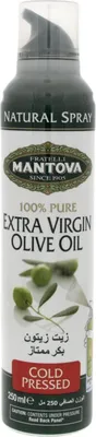 Produktbild von SPRAYLEGGERO Mantova 100 % Italienisches Natives Olivenöl Extra, Kaltgepresst – Praktische Sprühflasche mit bis zu 90% Ölersparnis 200ml