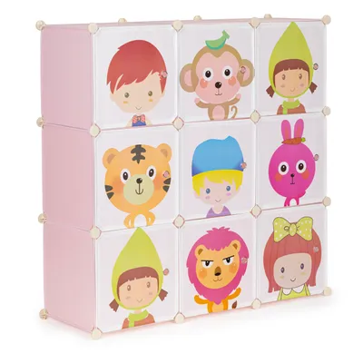 Produktbild von Modulares Kinderregal 9 Fächer