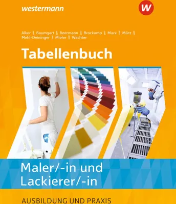 Produktbild von Tabellenbuch Maler/ -in und Lackierer/ -in