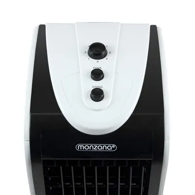 Produktbild von Monzana Luftkühler 4 L Tank 3 Stufen Mobiles Klimagerät Ventilator Klimaanlage Ionisator Luftbefeuchter Aircooler, Ausführung:4 Liter Tank