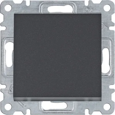 Produktbild von HAGER lumina Kreuzschalter schwarz WL0033