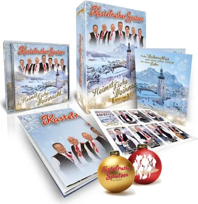 Obrázek produktu pro Kastelruther Spatzen: Heimatliebe Weihnacht (Limitierte Fanbox) -   - (CD / H)