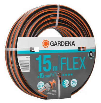Immagine prodotto di Tubo flessibile per irrigazione ø15mm (5/8") rotolo 15m. gardena