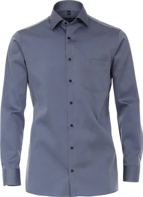 Produktbild von CASAMODA Herren Businesshemd 69er Langarm Comfort-Fit Blau 43