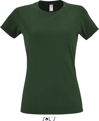 Produktbild von SOLs 11502 | Imperial Women / Damen T-Shirt - Farbe: Bottle Green - Größe: M