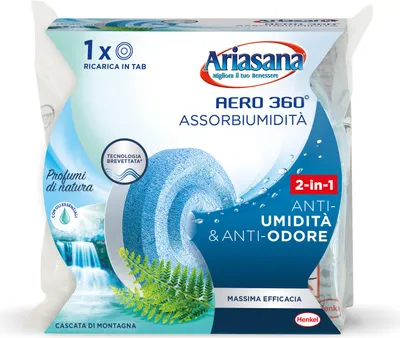 Immagine prodotto di Ariasana 2091843 assorbitore di umidità domestico e ricarica per assorbitore Assorbitore (ricarica) Assorbiumidità e odori