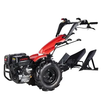 Zdjęcie produktu dla Ciągnik jednoosiowy Loncin 420cc - 13KM + glebogryzarka 80cm