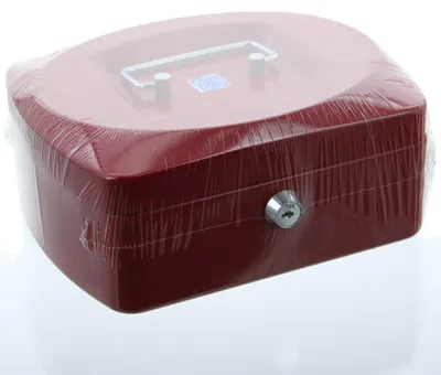 Produktbild von Alco Geldkassette Stahlblech 205x160xx85mm rot