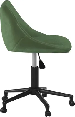 Produktbild von "2026 Aktion"Wohnzimmerstuhl moderne - CLORIS - Polsterstühle für Esszimmer, Esszimmerstuhl Drehbar Dunkelgrün Samt - 46 x 44 x (67,5-79) cm - DEMöbel2128602