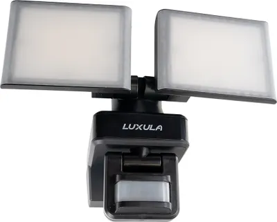 Image de LUXULA Projecteur à LED LX400192, avec BM, 2 têtes, 2x 15 W, 3200 lm, 4000 K