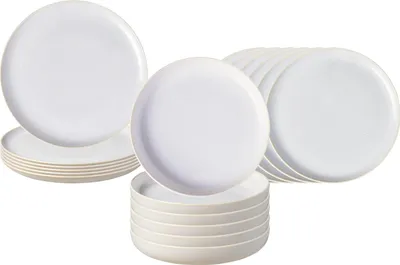 Produktbild von like. by Villeroy & Boch Crafted Teller-Set 18-teilig - Baumwolle