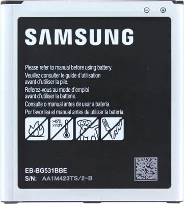 Obrázok produktu pre AGI 44929, Batérie, Samsung, Čierna, Lithium-ion (Li-ion), 2600 mAh, 3,8 V