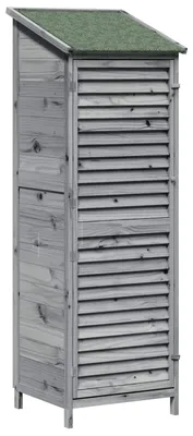 Immagine prodotto di Capanno da Giardino Grigio 59 x 56 x 176 cm